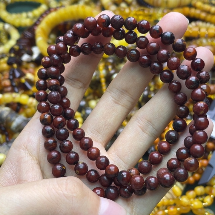 树脂六臻珠宝天然手串