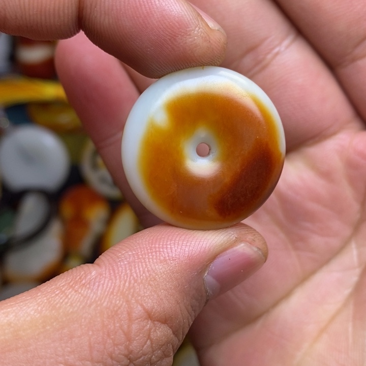 和田玉（子料）未镶嵌吊坠(赠链)