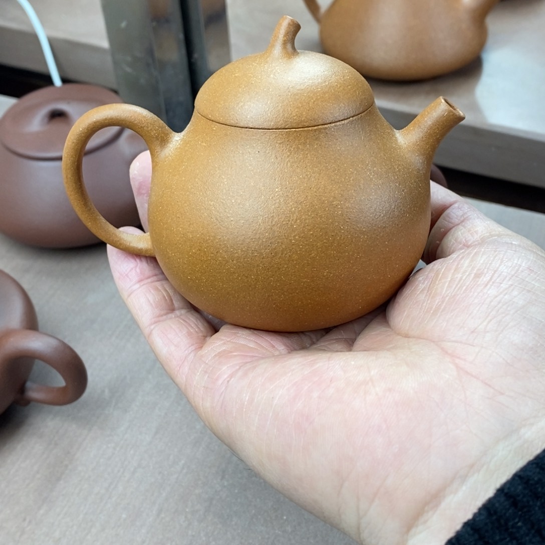 紫砂茶壶用****6紫砂壶茄瓜