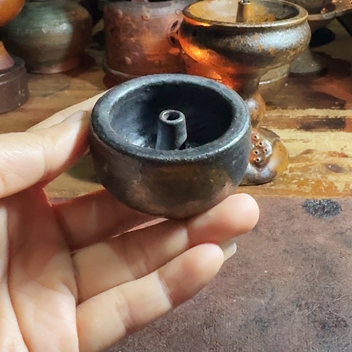 ****宝景德镇陶瓷艺术小油灯