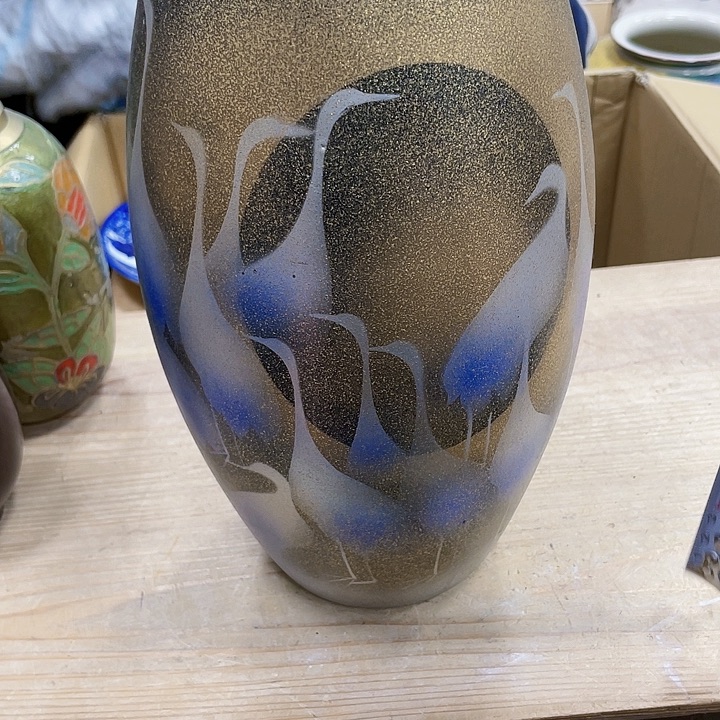 瓷片瓷制作工艺品摆件