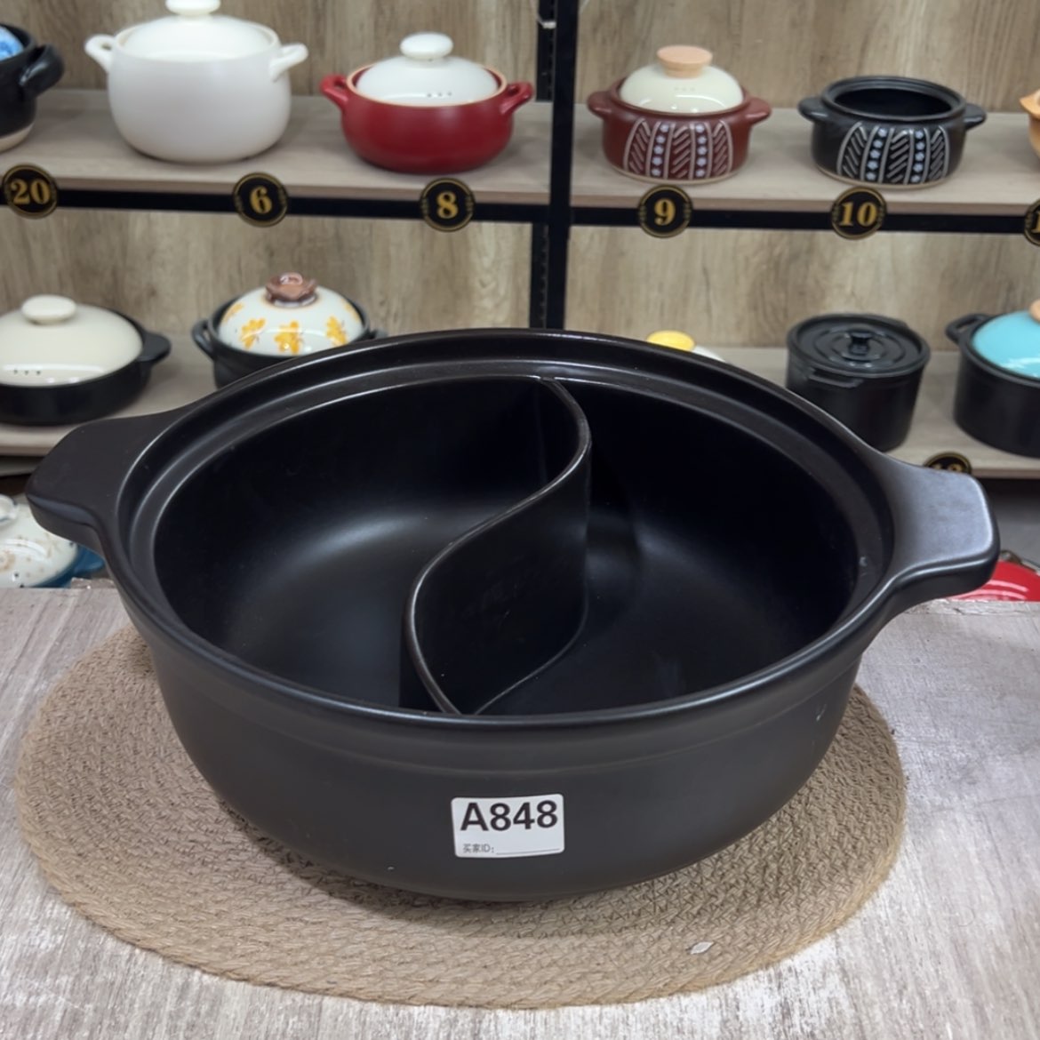 【闪购商品】6升电磁炉砂锅微瑕疵848