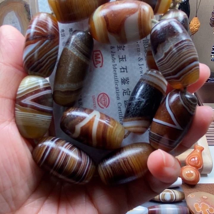 玛瑙/玉髓蚕丝玛瑙合金雪*