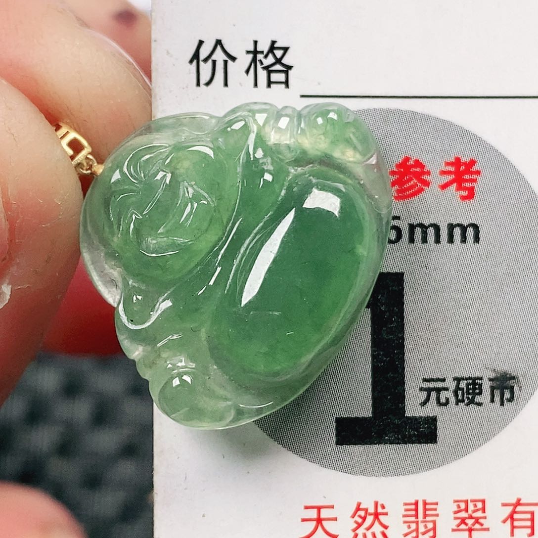 翡翠吊坠(不含链)未镶嵌