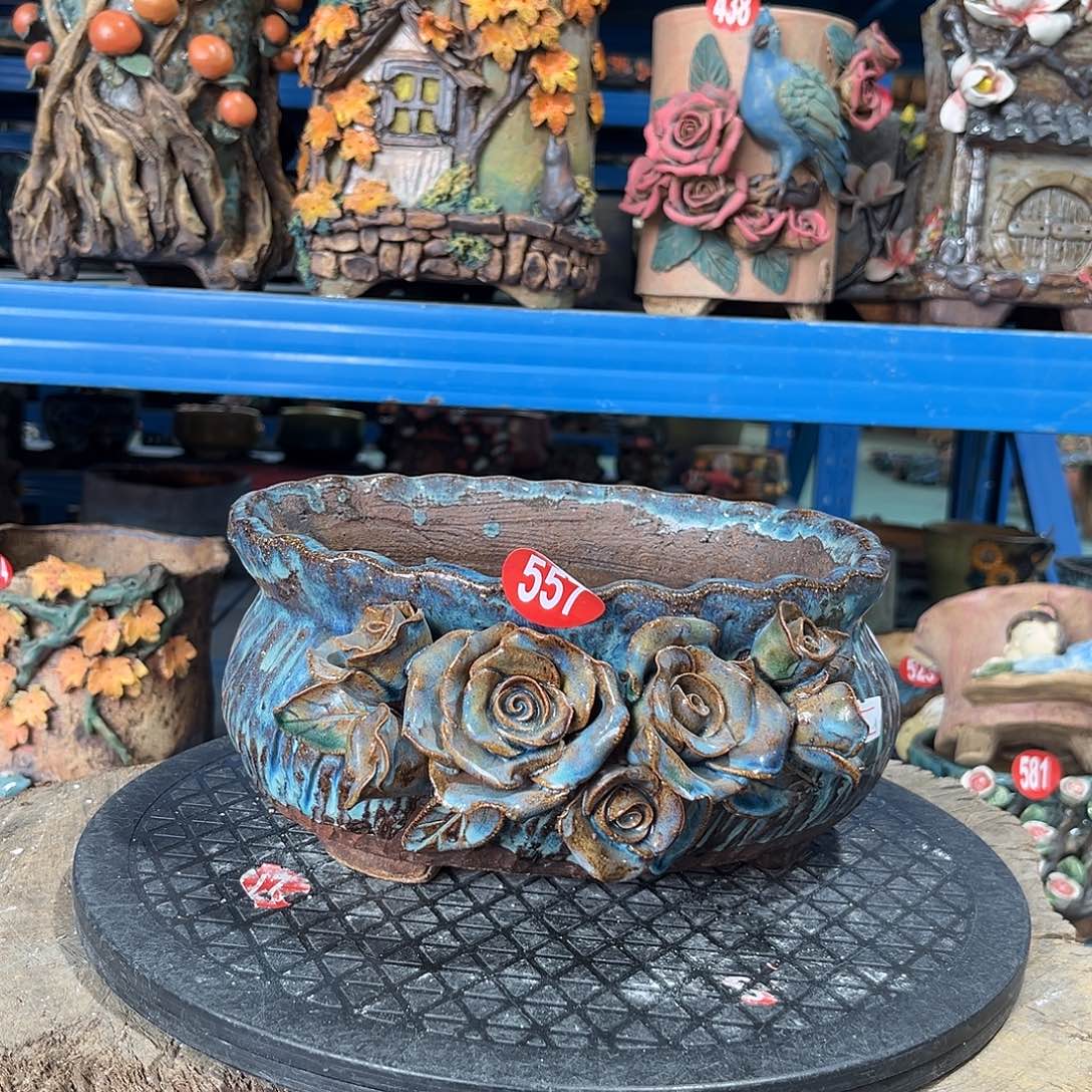 557 号陶然花器手工花盆