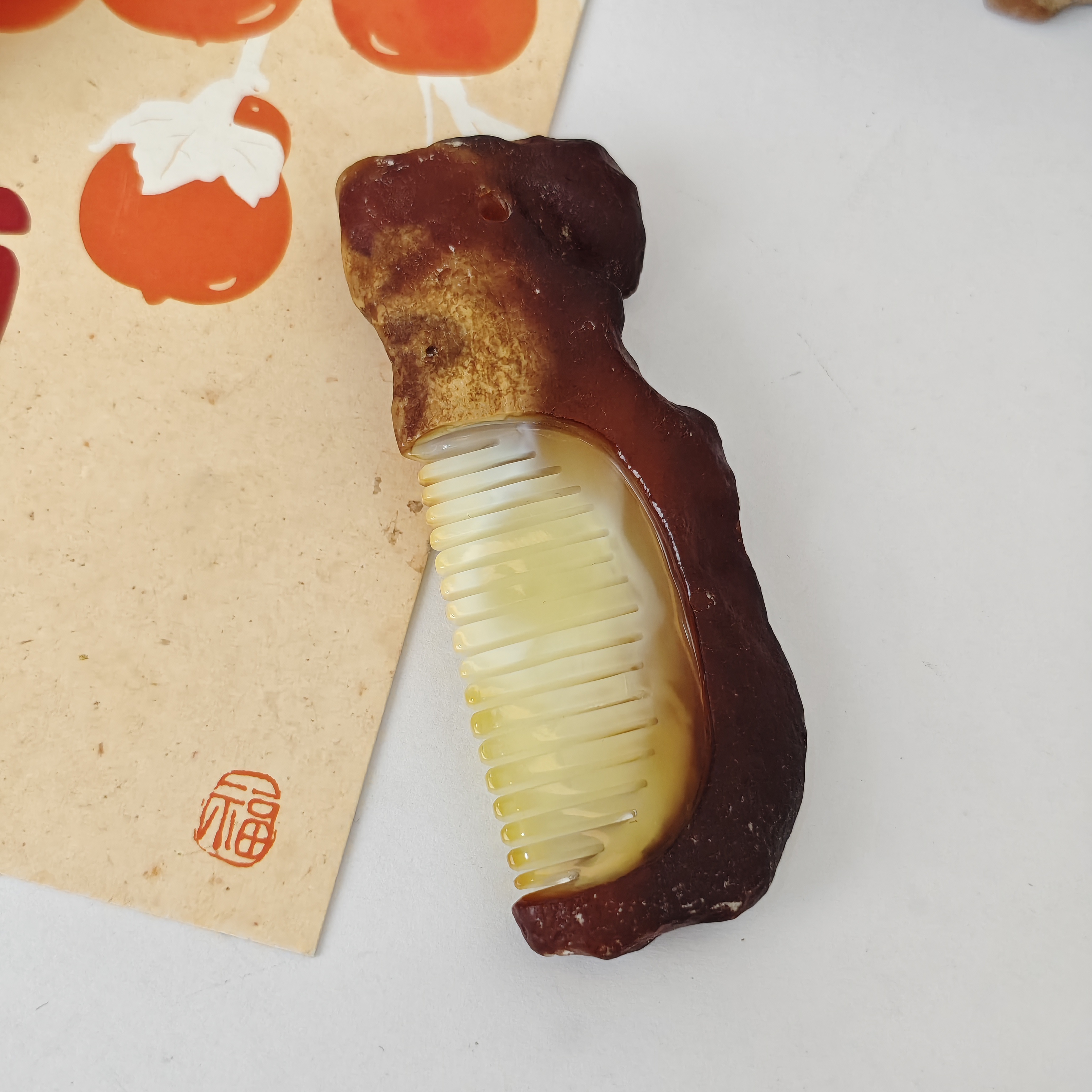 【松岗遇丽珠宝】10301348-梳子