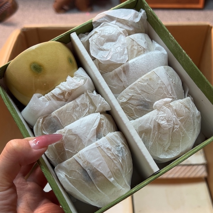 手工艺品琉璃麦丰瓷器88888888