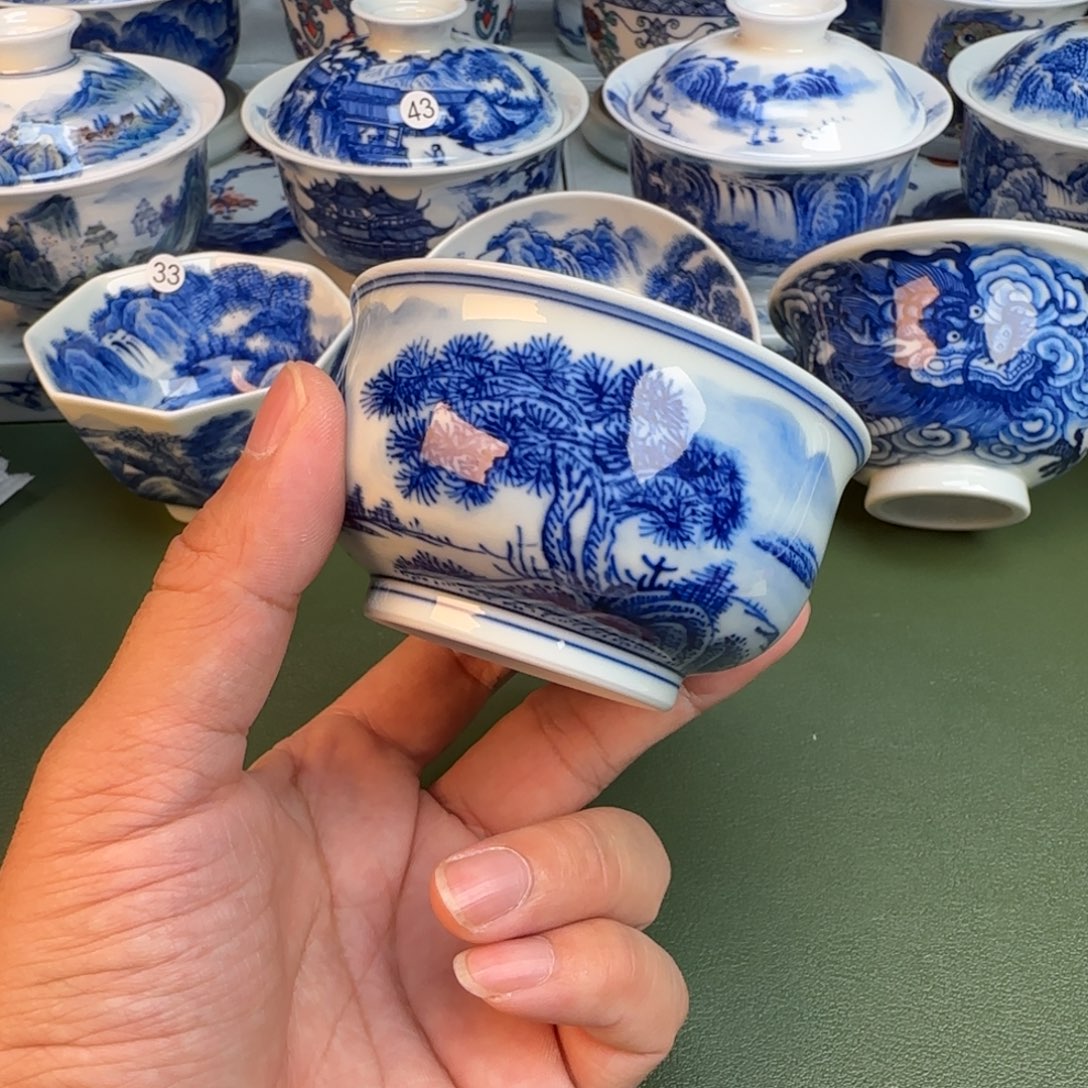 纯手工纯手绘茶具50