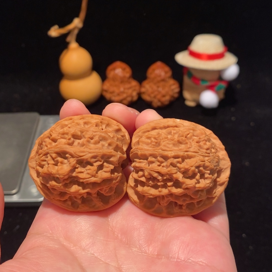 文玩核桃把件40尺苹果园73