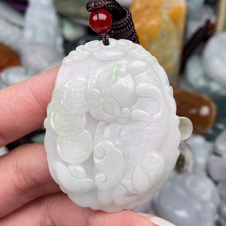 颈饰未镶嵌翡翠晏*翡翠