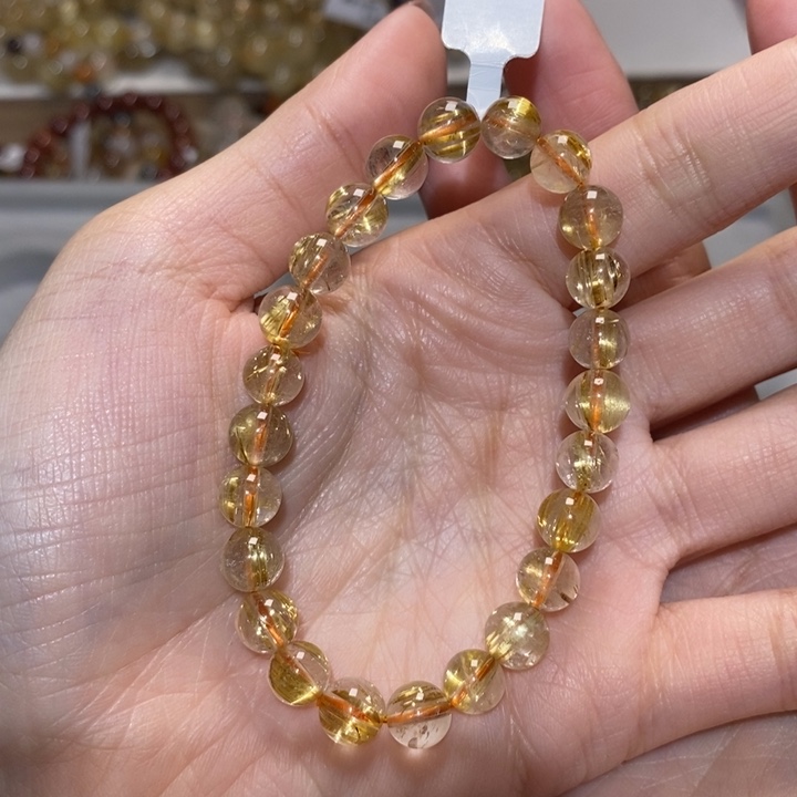 水晶手串未镶嵌手串