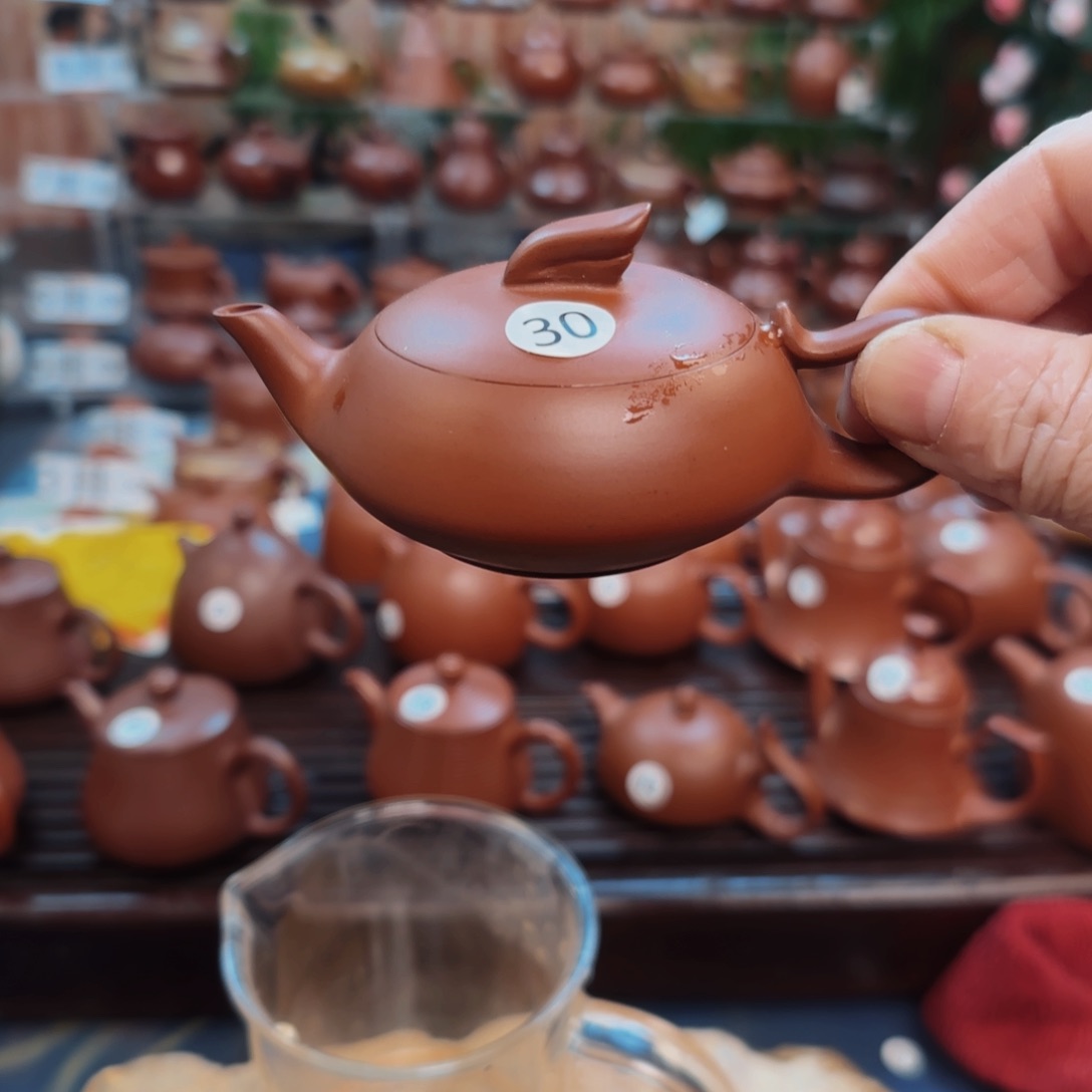 朱泥茶壶朱泥茶壶40C