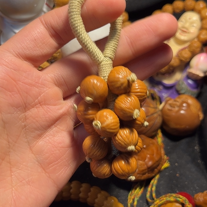 手串/手链橄榄核猴头葡萄素串