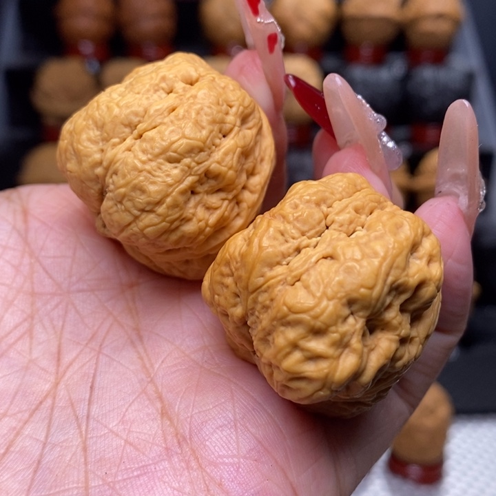 文玩核桃把件小平头蝉39号