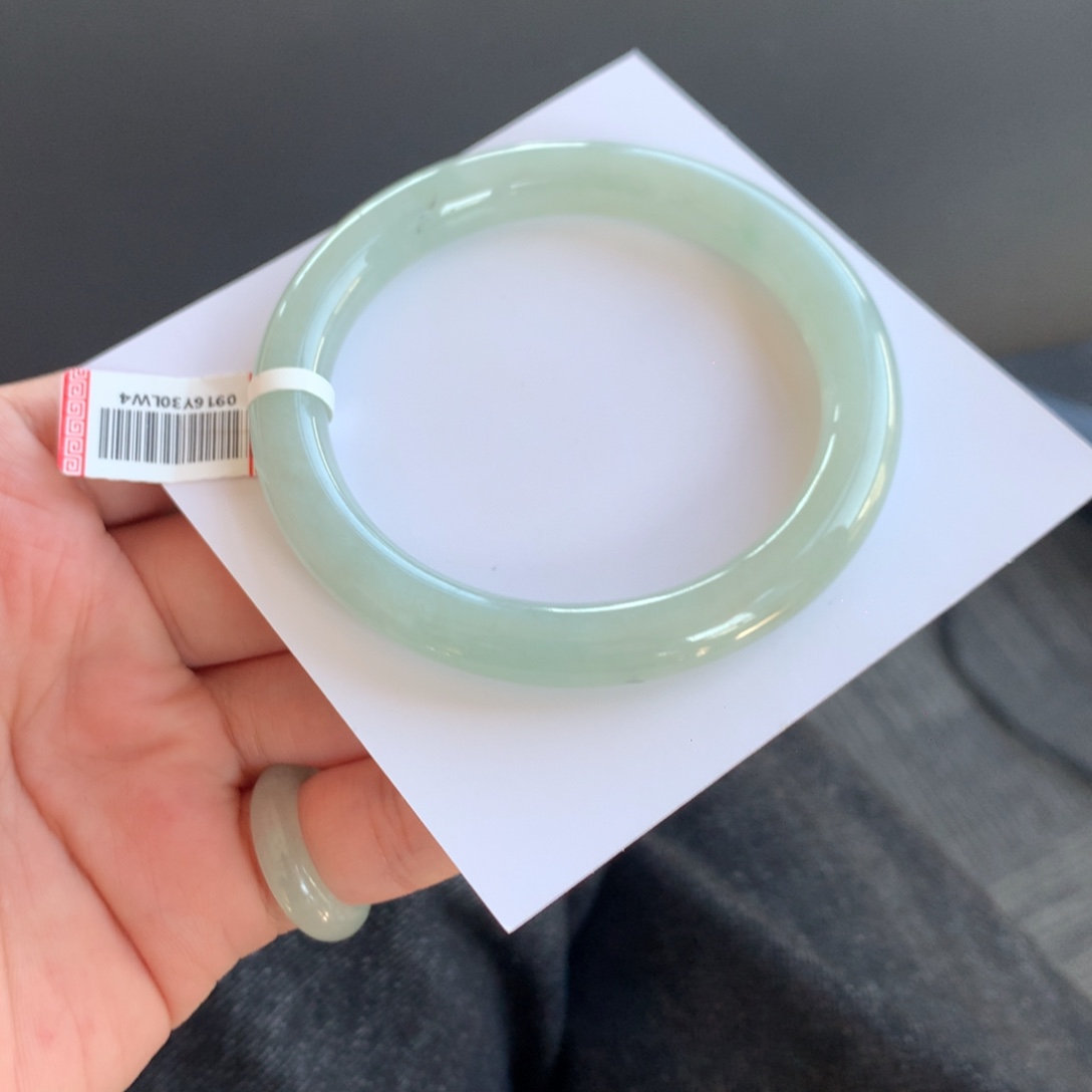 翡翠未镶嵌手镯87号59.5