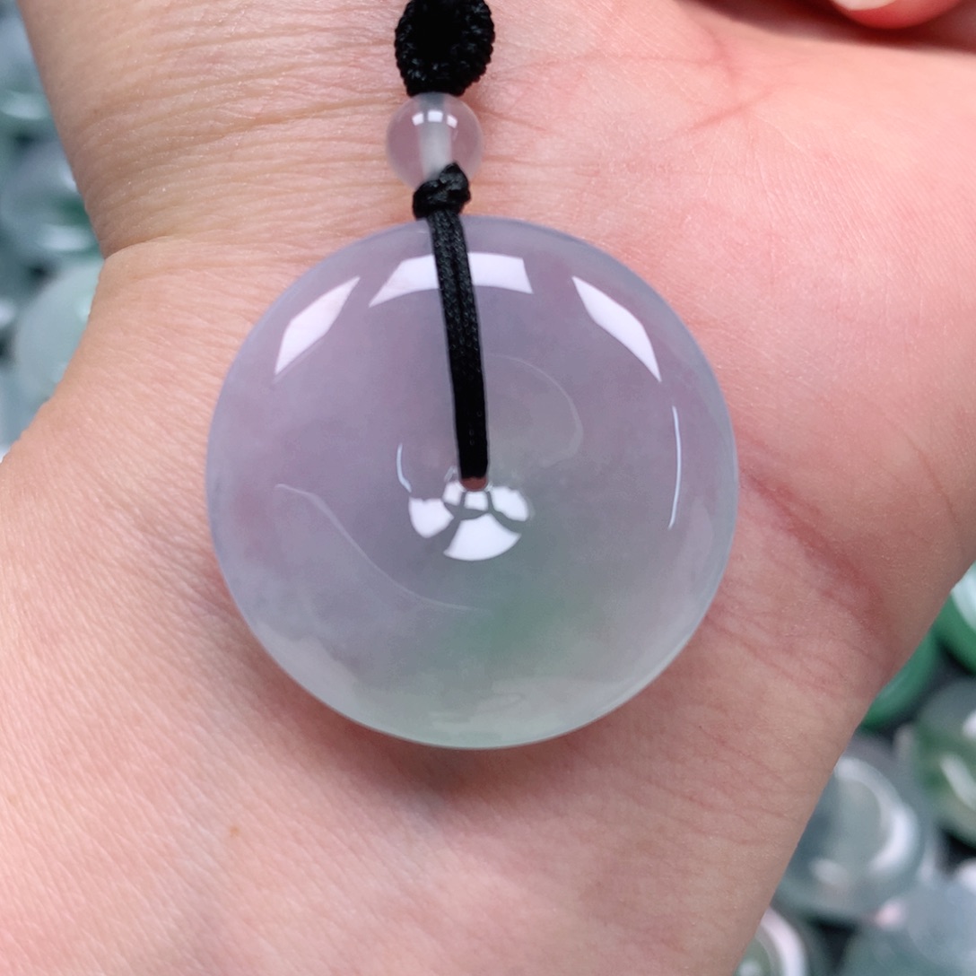 颈饰未镶嵌翡翠天然翡翠