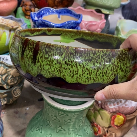 陶瓷水培绿色31334334343