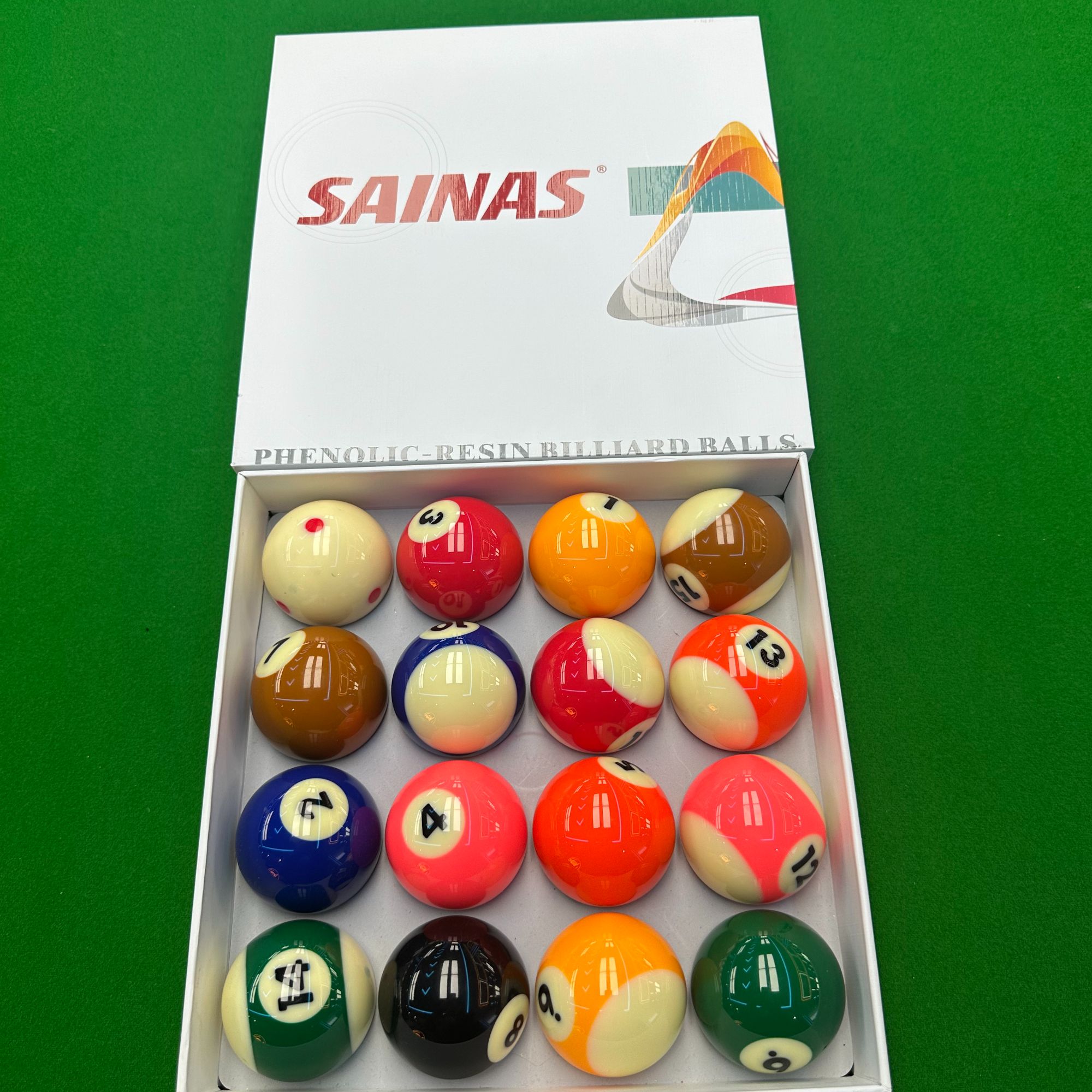 标准大号水晶台球子中式黑八美式桌球用品