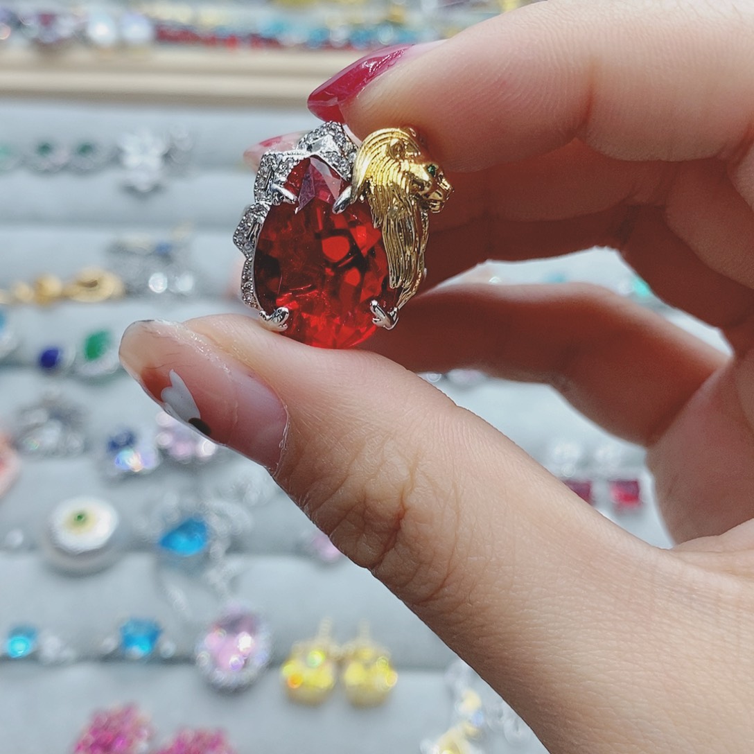 【闪购商品】托帕石耳饰银S925镶嵌