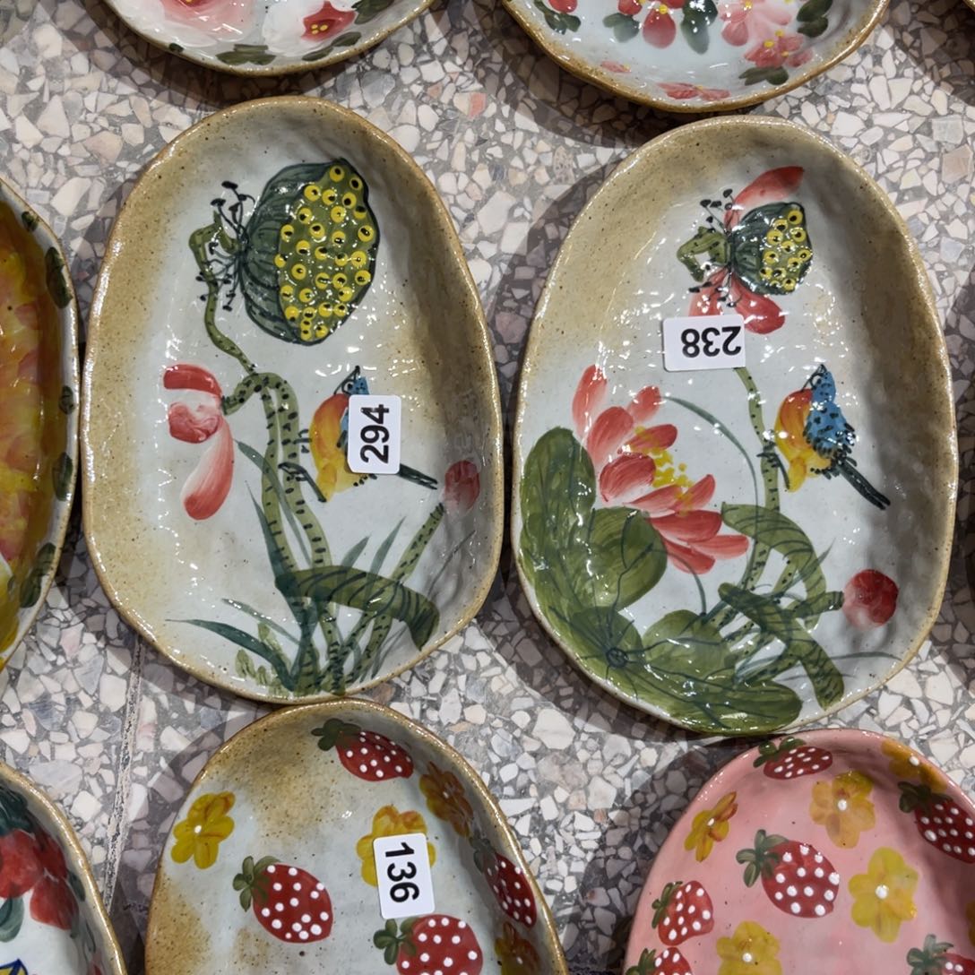 音***人瓷片景德镇手工制作