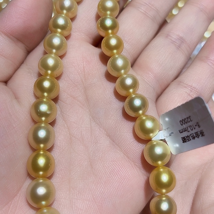 海水珍珠颈饰未镶嵌8-10.7