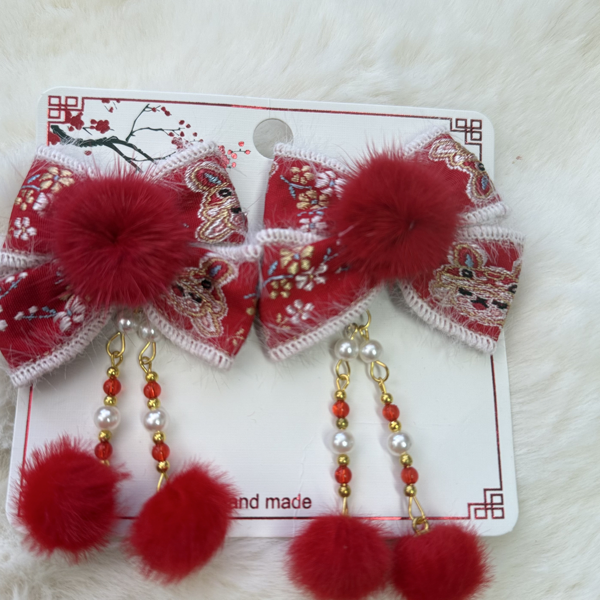 开播福利（福福福福）森系少女公主风发饰碎发发夹