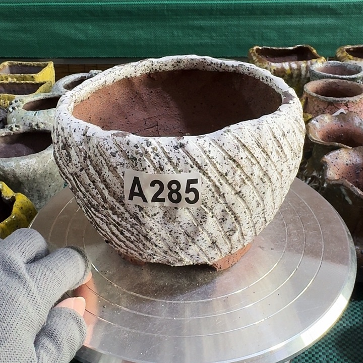 内口13高11粗陶手工