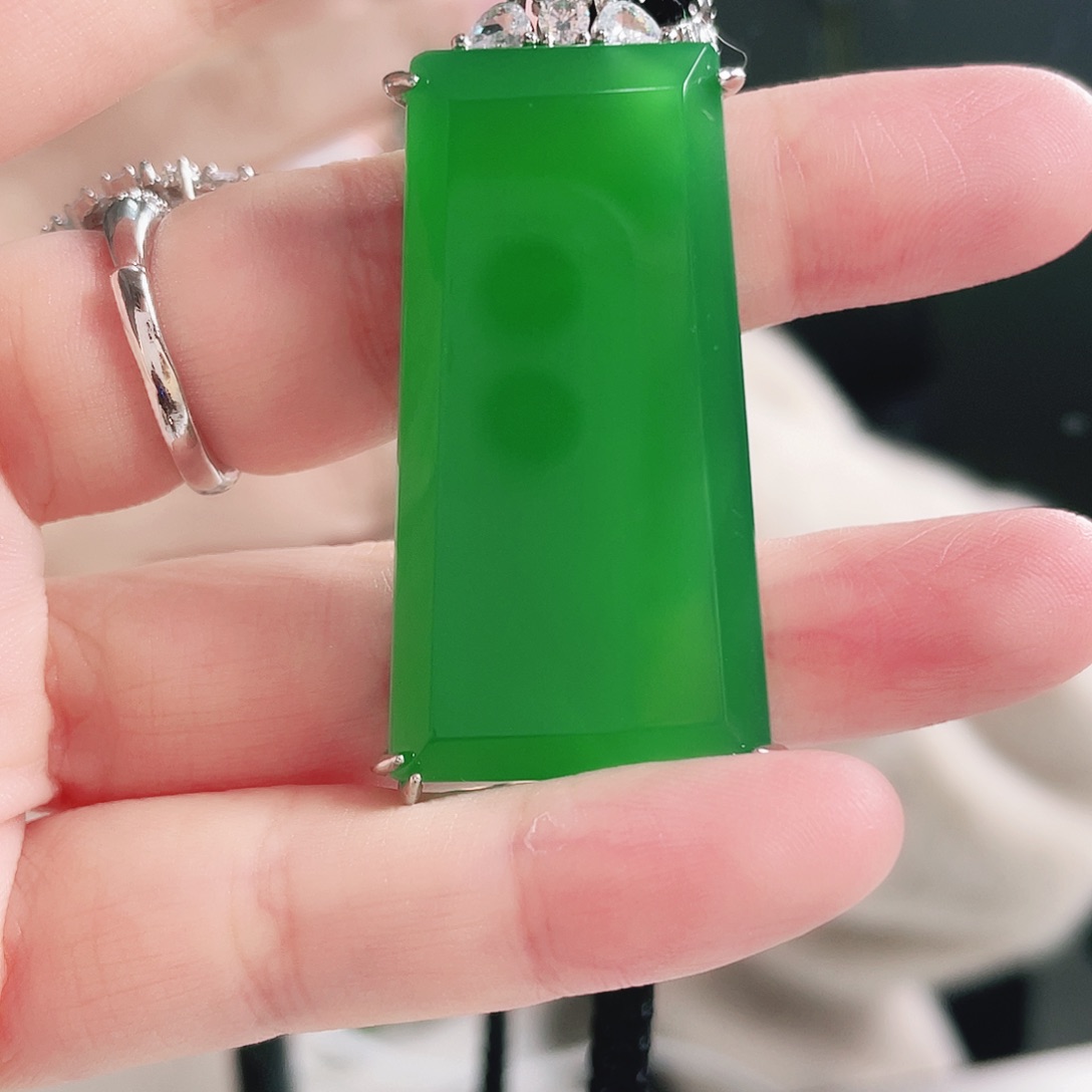 心***身玛瑙/玉髓合金颈饰