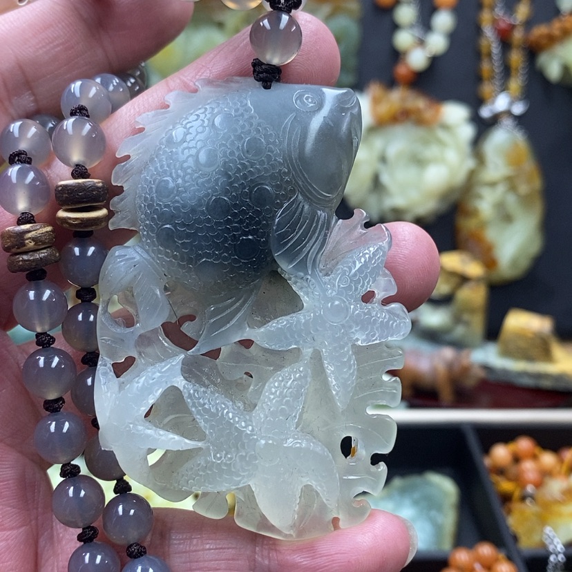 【闪购商品】蛇纹石玉吊坠未镶嵌