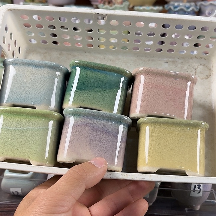 红陶量货/口高深浅搭配发6