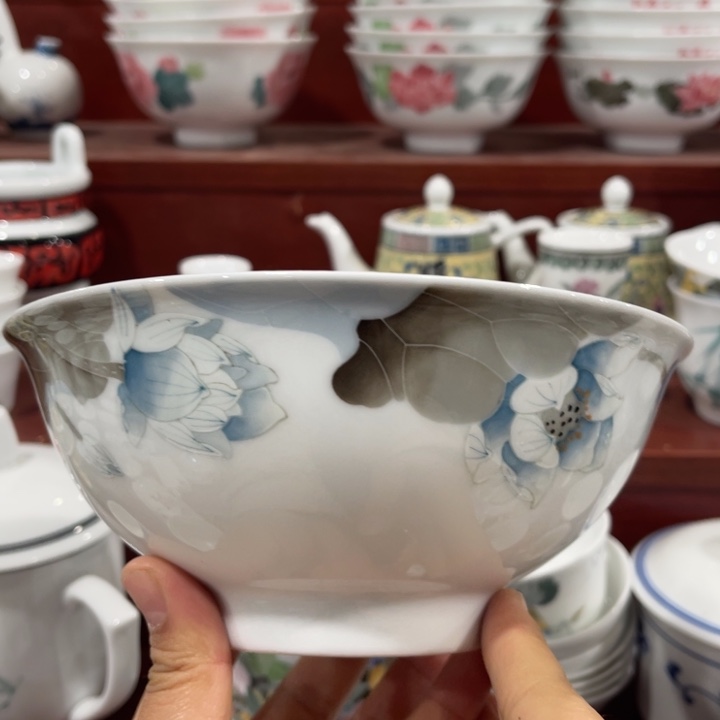 陶瓷醴陵釉下手绘高温瓷器