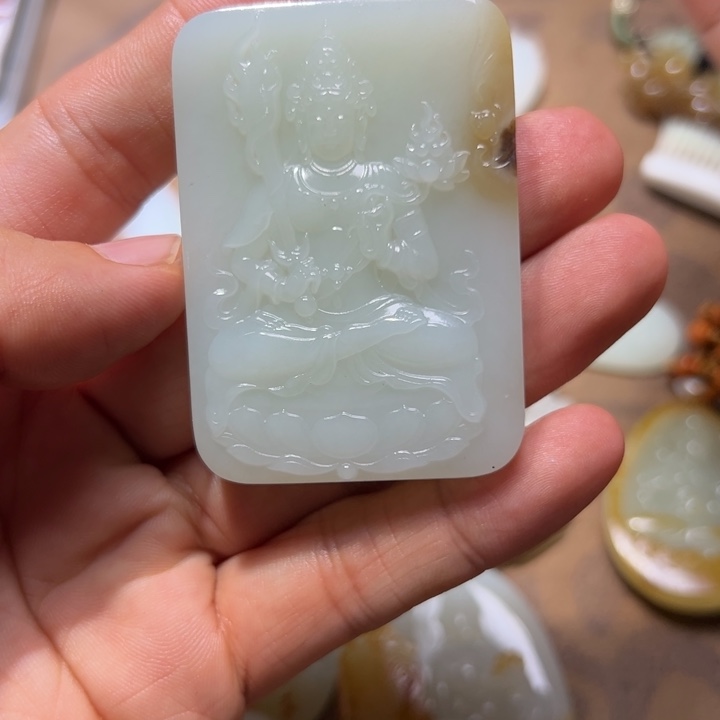 和田玉（糖玉）未镶嵌车挂赛****区