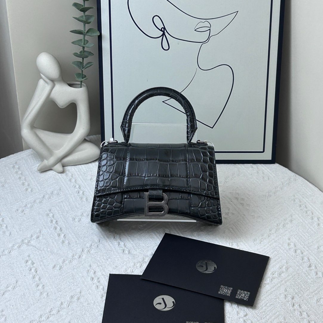 95新 Balenciaga/巴黎世家 沙漏包 S号/JW7855