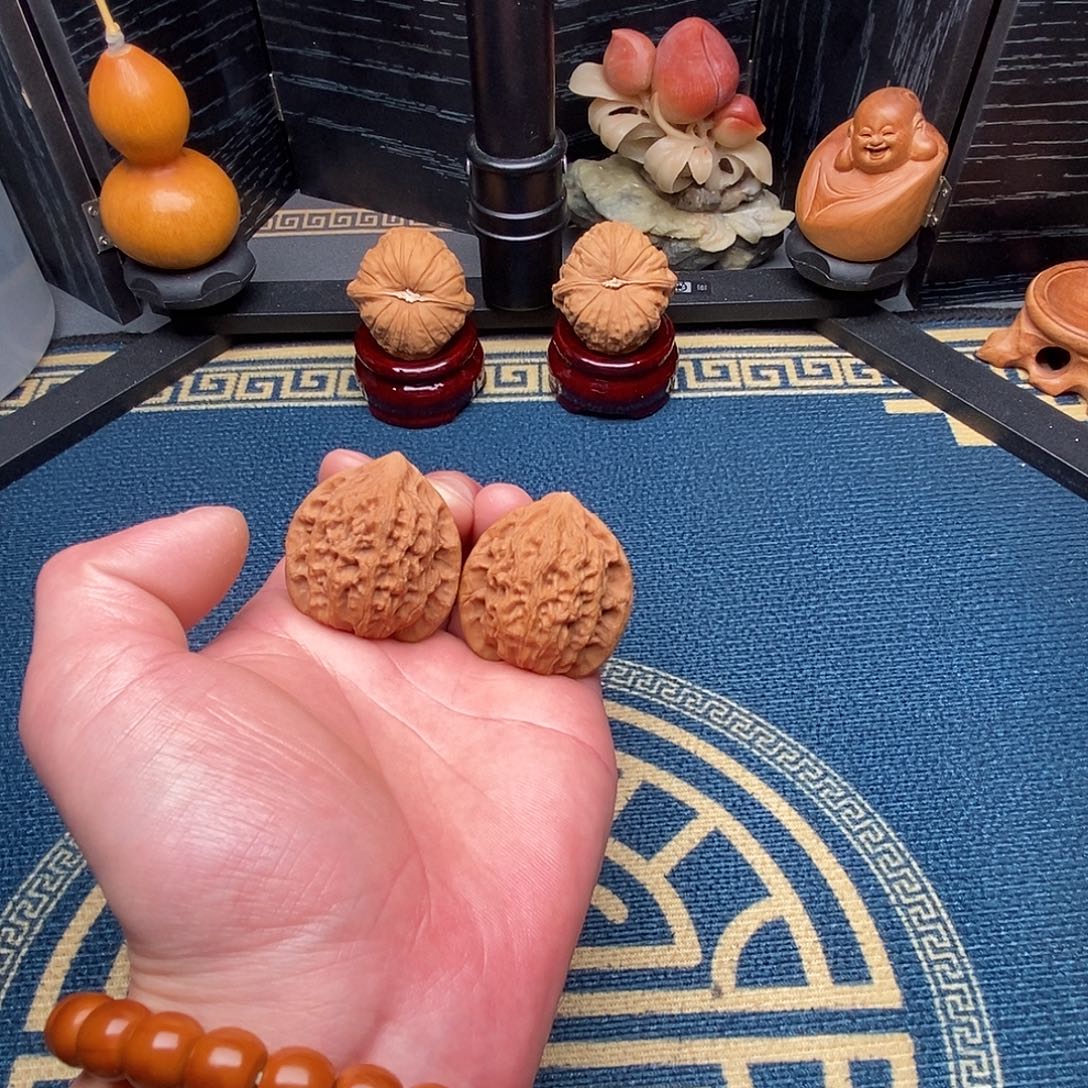 吊坠文玩核桃公子帽37尺