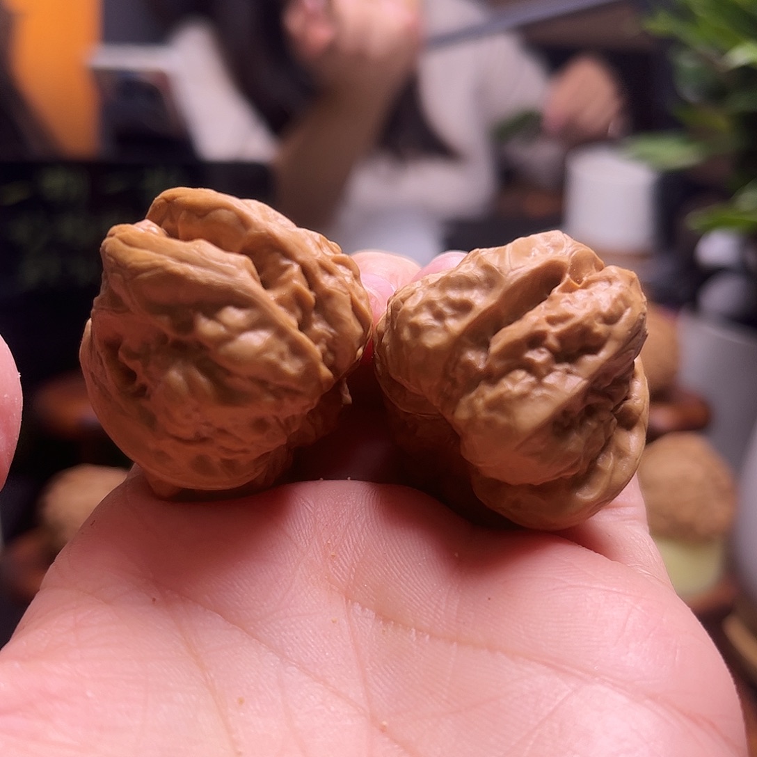 狮***兄把件文玩核桃35尺蛤蟆6
