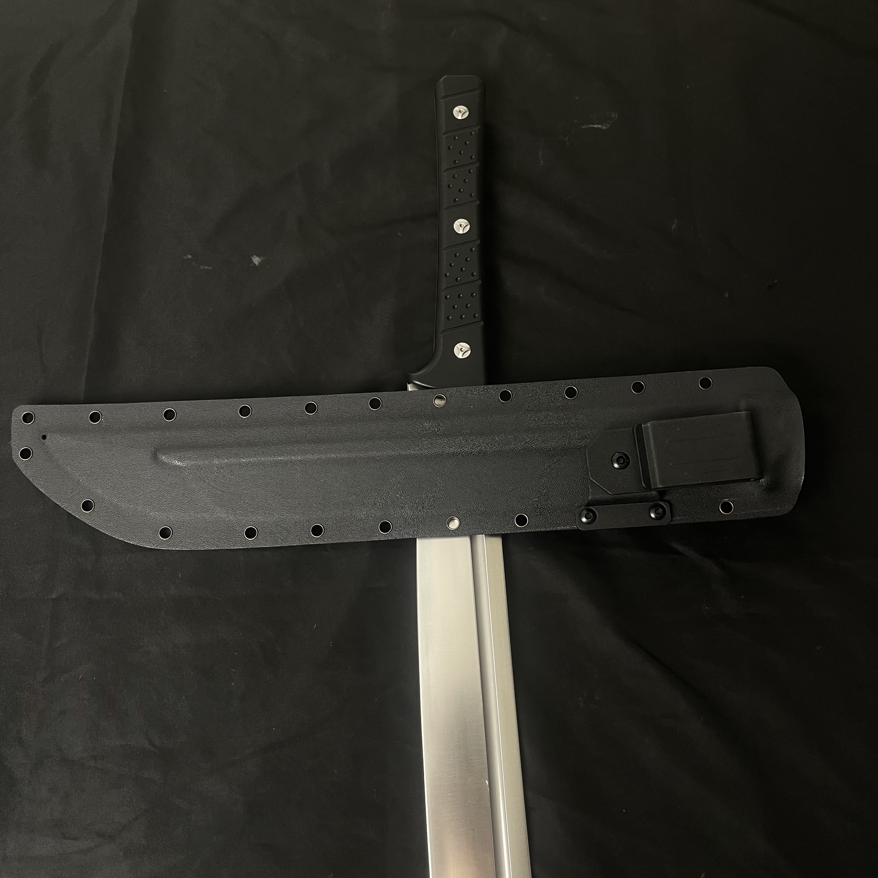 裂地者--龙泉清刀未开刃适合收藏把玩的