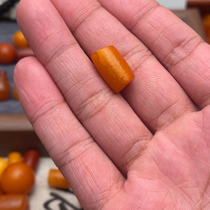 n***言琥珀未镶嵌裸石蜜蜡马蹄