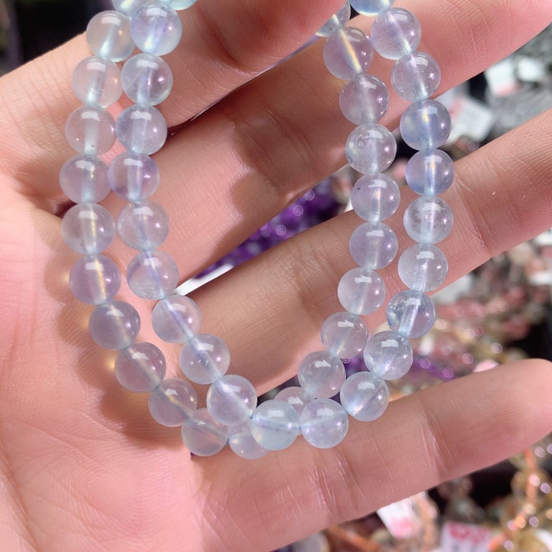 海蓝宝石手链未镶嵌海蓝宝7