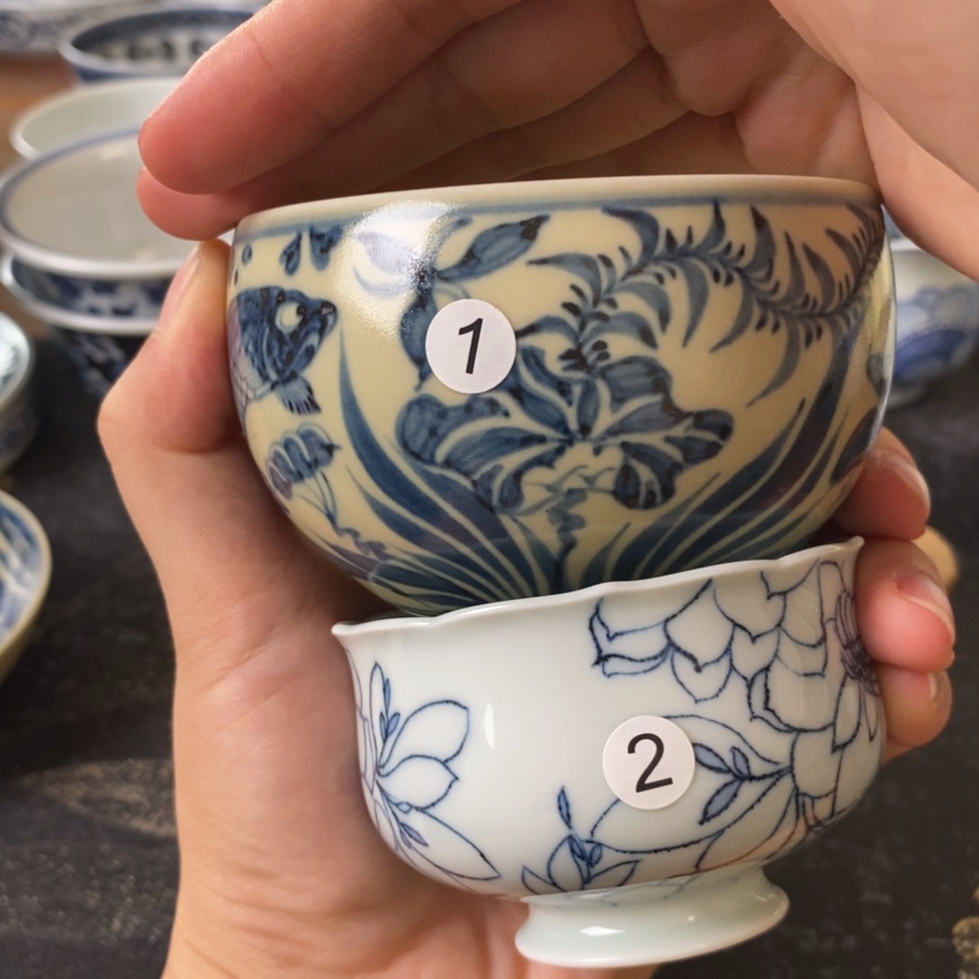 娅***昕景德镇手绘陶瓷青花