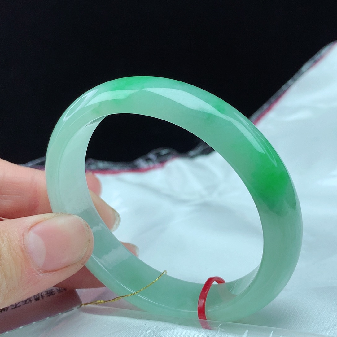 翡翠手镯未镶嵌53贵妃4151