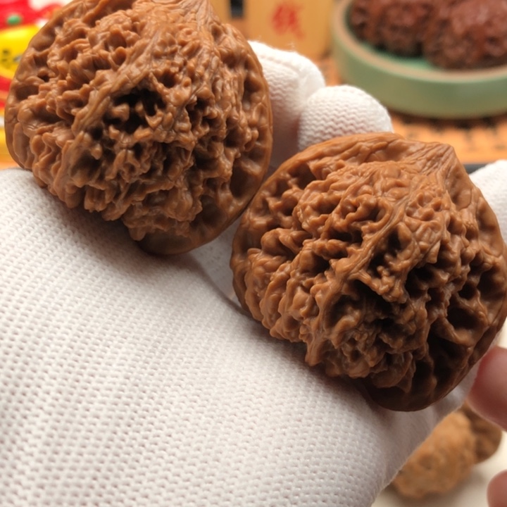 文玩核桃把件41 全品满天星