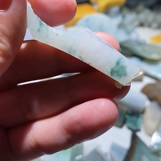 翡翠散珠边角料57