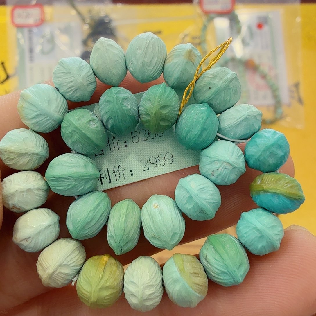 绿松石未镶嵌配饰