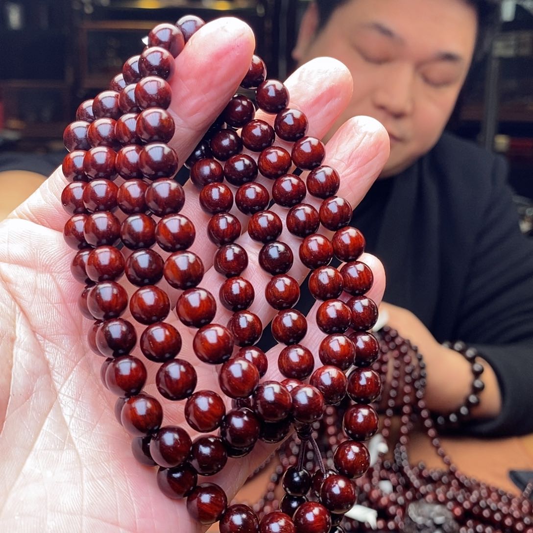 檀香紫檀（小叶紫檀）手串/手链42克