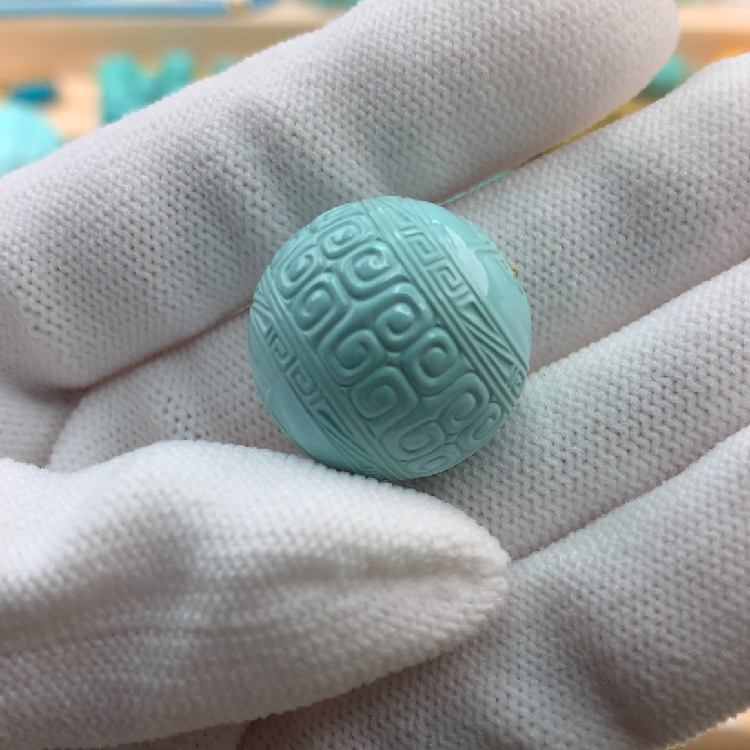 绿松石珠宝玉石未镶嵌