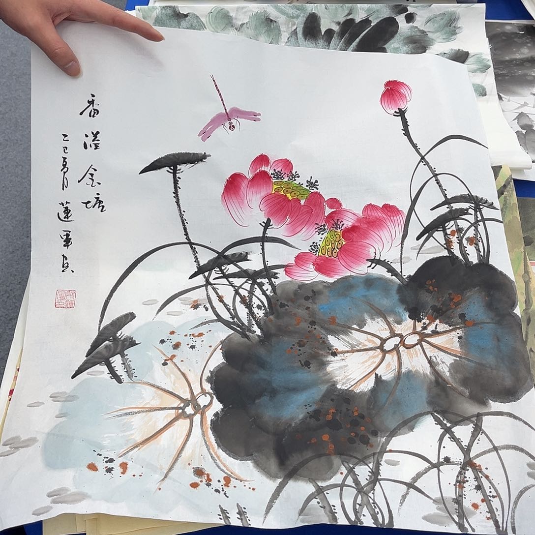 国画纯手绘作品欣赏