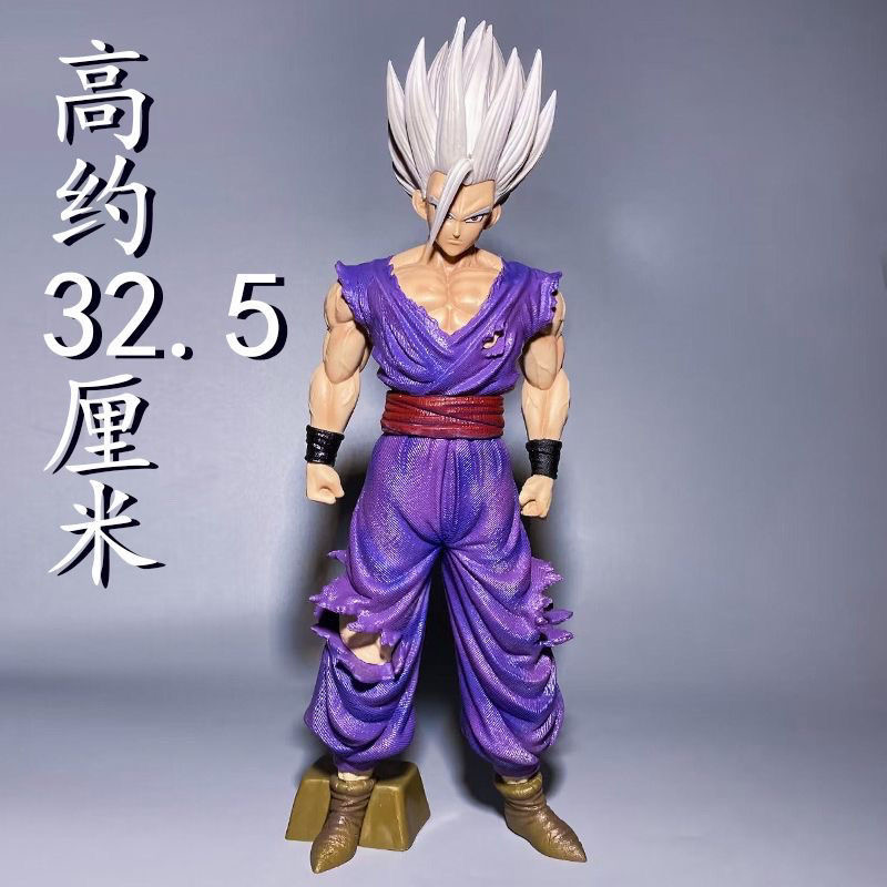 手办七龙珠超级英雄系列神悟悟饭野兽白神模型孙悟饭摆件周边公仔
