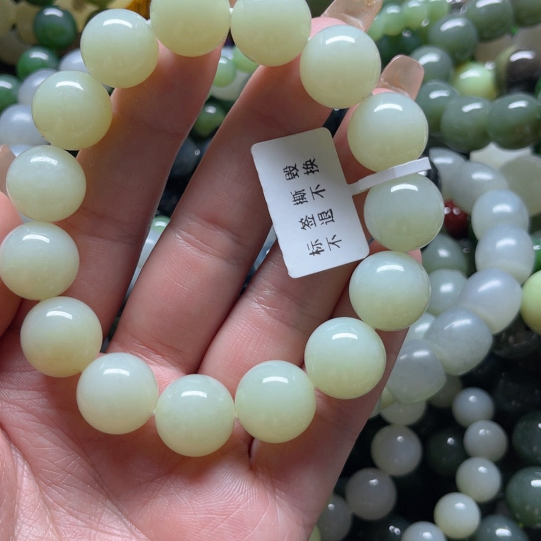 和田玉手链未镶嵌