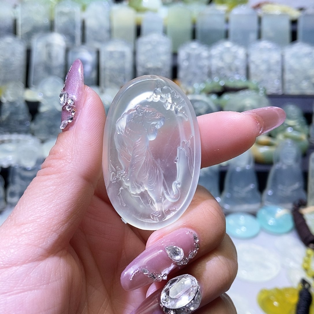 岫玉吊坠未镶嵌吊坠