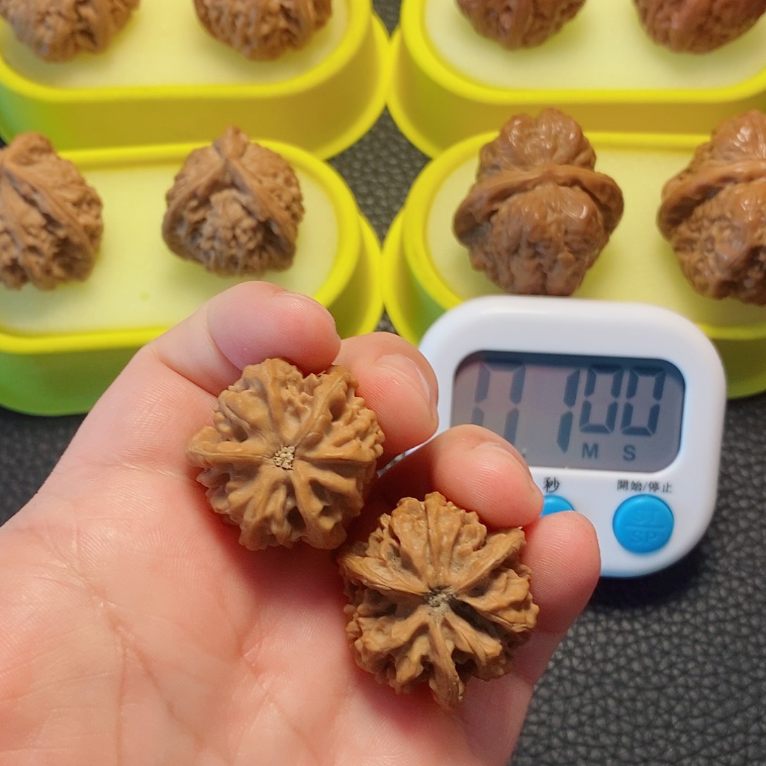 文玩核桃把件文玩核桃三棱